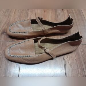 $130 NWOB Kelsi Dagger Women's Ferry Bison Mary Jane Flats, Size 9.5M